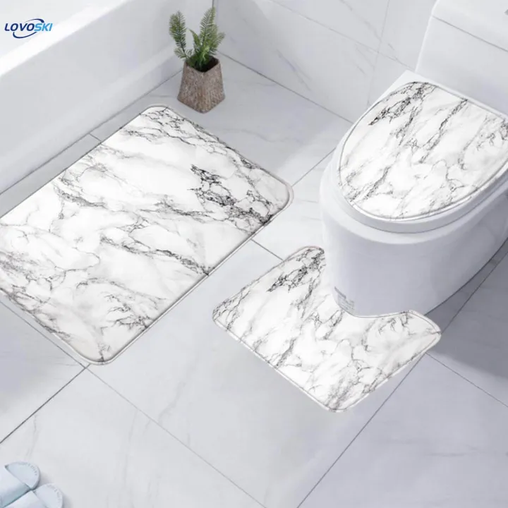 3%20Pieces%20Bathroom%20Rug%20Set%20Polyester%20Fiber%20Washable%20Toilet%20Floor%20Carpet%20-%20Image%207