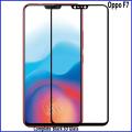 Oppo F7 Full Black 9D|5D|6D|10D|11D|21D Tempered Glass Screen Protector Full Glue Edge To Edge For Oppo F7. 