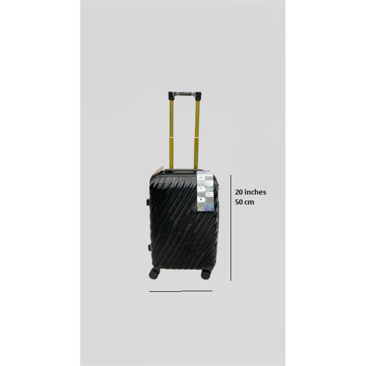 20 inches handcarry size travel bag / cabin size hard case luggage suitcase / hard case fiber made for travelling for flights