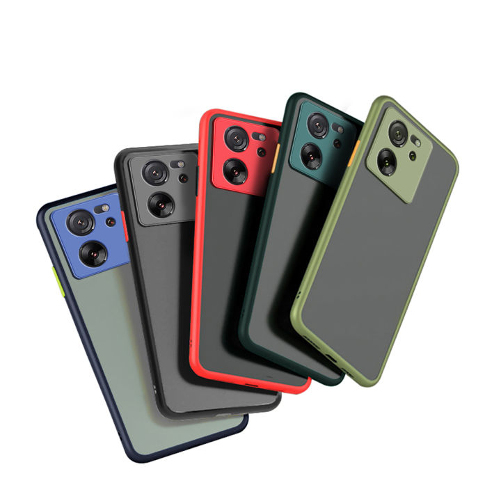 For Xiaomi Redmi K60 Ultra/Xiaomi 13T/13T Pro Matte Skin Case for Redmi K60 Ultra Mi 13T 13T Pro All-Inclusive Lens Shockproof Phone Case