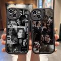 The Vampire Diaries Damon Phone Case For Iphone 13 Pro Max 11 14 12 Mini X Xr Xs 7 6 8 Puls Se Lambskin Silicone Cover. 