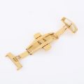 Stainless Steel Flip Lock Butterfly Deployment Clasp Watch Deployant Buckle Watch Strap 16mm 18mm 20mm 22mm. 