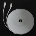 Cat 6 Ethernet Cable 100 Ft (30 Meters) Flat Slim Long Internet Network LAN Patch Cords, Cat6 High Speed Computer Wire. 