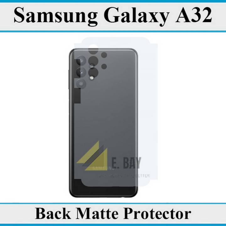 Samsung Galaxy A32 Back Matte Protector Soft Skin Sheet Soft Film Protector For Samsung Galaxy A32