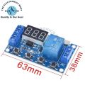 4 Button Delay Timer Relay Module 6 To 30v Dc Adjustable Timer Relay Module In Pakistan. 