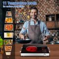 2200W Electric Stove Infrared Hot Plate | Fast Heating in 2 Mins | Easy-to-Clean Automatic Electric Coil Cooking Stove | Electric Cooker for Efficient Cooking. 