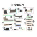 【Guaranteed to look good】Full Set Metal Plate For iPhone 6 6S 7 8 Plus Complete Full Internal Bracket Shield Plate Phone Repair Replacement Parts Kit. 