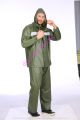 PVC RAIN SUIT # 922 (World Best quality, Heavy & Thick Material cloth) 100% Guaranteed Water Proof BLACK / SILVER / DARK GREENISH COLOUR (MEN&WOMEN), Number One Quality Rain kit, Rain jacket & trouser, Barsati (lowest Price in all Market). 