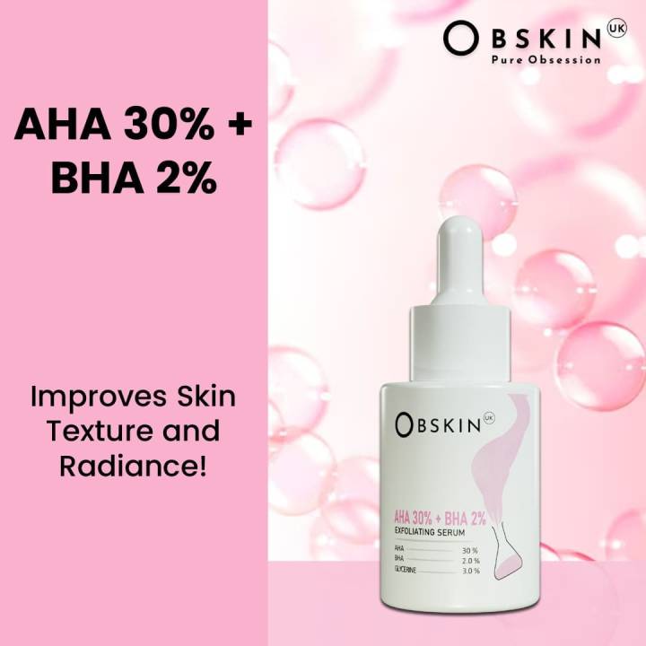 Obskin%20AHA%2030%25%20+%20BHA%202%25%20Exfoliating%20Serum%2030mlskin%20care%20productsskin%20careskin%20care%20products%20for%20girlsserum%20for%20glowing%20skinserum%20-%20Image%204