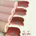 hellostyle new autumn winter lip clay angel girl new color matte lip gloss white lipstick affordable women. 