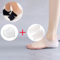 Silicone Invisible Inner Height Insoles Outdoor Foot Protection Pad Heel Cushion. 