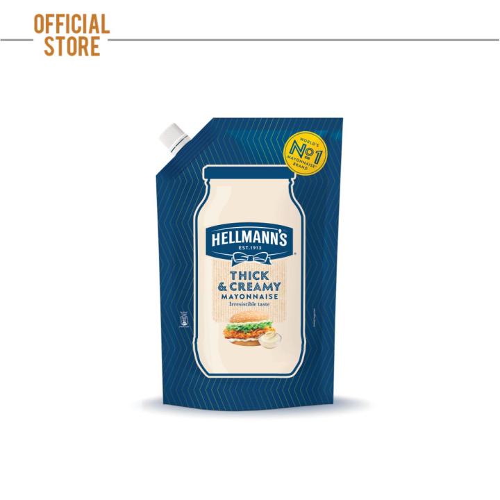 Hellmann's Thick & Creamy Mayonnaise - 475G