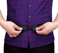 Unisex Black Tuck It Belt Adjustable Near Shirt-Stay Best Shirt Stays Shirt Tucked Mens Shirt Stays. 