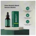 Herbal Stretch Mark Serum Formula for Scars & Skin Elasticity 30ml Nourishing, Repairing & Firming Skin Treatment. 