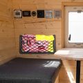 Car Storage Net Bag Car Mesh Net Bag Holder Car Seat Mesh Pocket Framed Mesh Net Pocket with Screws Fit for Auto RV 4Pcs. 