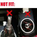 5-Speed Car Gear Shift Knob Cover Central Control Gear Head with Dust Cover for Suzuki Swift 2005-2010 SX4 2007-2013. 