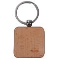 BRADOO-20 Pcs Blank Wood Wooden Keychain Diy Custom Wood Key Chains Key Tags Anti Lost Wood Accessories Gifts (Mixed Design). 