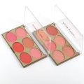 MISS ROSE 6 COLOR BLUSH PALATTE / MAKEUP BLUSHER Kit 19.2g 7004-017N2. 