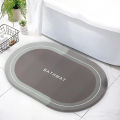 Bath Mat Water Super Absorbent Non-Slip, Water Absorbent Anti Slip Floor Carpet for Bathroom, Shower Room, Tub, Entryway, Kitchen, Sink. 