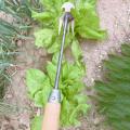 Garden Weeding Tool Manual Hand Weeder Tool for Plowing Cultivating Planting Wood handle. 