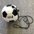 BRADOO-Soccer Training Ball Adjustable Bungee Elastic Training Ball with Rope Size 4 Football for Training Playing Sports. 
