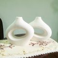 Donut Vase 2Pcs  Set - Home Decoration Items - Home Decor- Vases - Flower Vase - Room Decoration - JangoMango Store. 