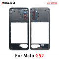 New For Moto G13 G32 G41 G42 G50 G52 G71 G84 Middle Frame Housing Frame Panel Rear Housing Case Panel Replacement Part. 