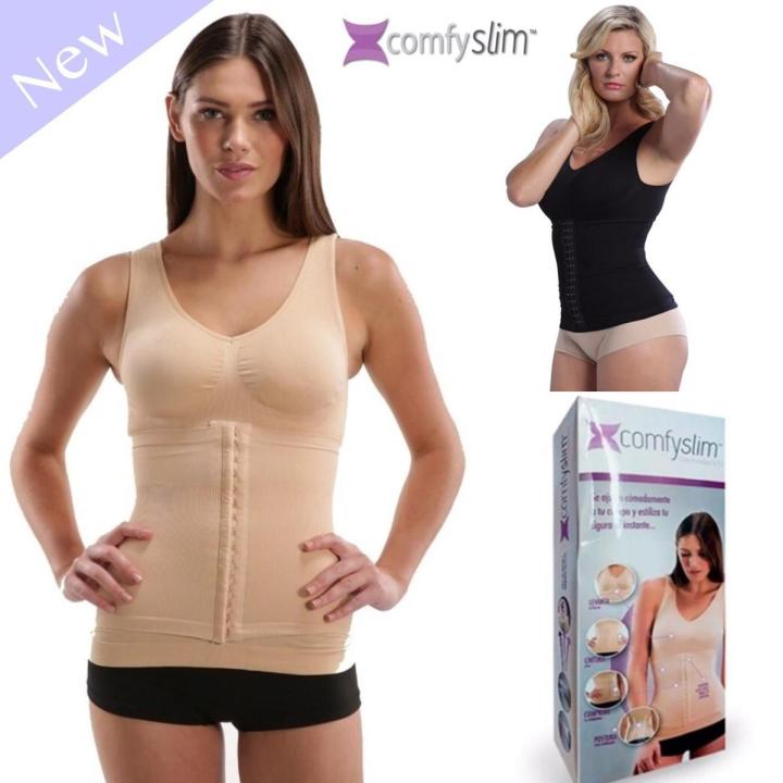 Comfortable & Fit Body Shaper with Bra Non Latex comfy Slim Belt