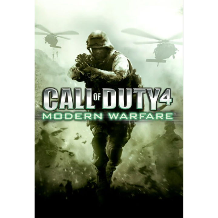 Call of Duty 4 Modern Warfare Game in DVD for Computer