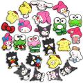 【HOT】 2023 New Sanrio Character PVC Shoe Buckle Hello Kitty Melody Kuromi Wholesale Available Sale Cartoons Decorations Kids Gifts. 