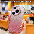 For Huawei Pura 70 P60 P50 Mate 60 50 40 Pro Honor X50 X40 Phone Case, Sparkling Powder Gradient Rhinestone Electroplating Cover. 