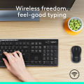 Logitech MK270 Wireless Keyboard & Mouse Combo (Black). 