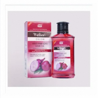Wellice Onion Hair Oil – Anti-Hair Loss & Hair Growth Booster (150ml)