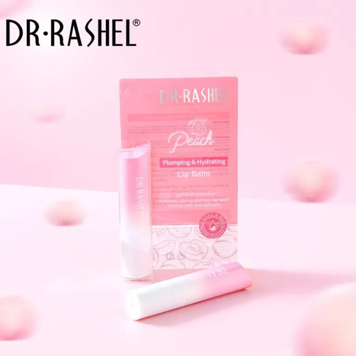 Dr.Rashel%20Peach%20Plumbing%20&%20Hydrating%20Lip%20Balm%20Drl-1672%20-%20Image%202