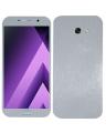 Samsung Galaxy A7 2017  Silver Brushed Metal Texture Mobile Skin. 