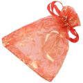 FLYEER 300Pc 7X9cm Rose Organza Drawstring Gift Jewelry Bags Pouches Wedding Xmas Party Gifts Bags Red. 