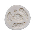 Filigree Peacock Silicone Mold with Feathers Chocolate And Fondant Cake Decorating Mold Silicone DIY Baking Tool Gum Paste and More. 
