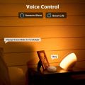 Smart Table Lamp for Living Room, WiFi Bluetooth Portable Light, Rechargeable RGBWW Led Dimmable Bedside Lamp, App Control Compatible with Alexa and Google Assistant Night Light for Bedroom. 
