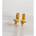 Beautiful Golden Ear Ring Jhumka Style For Girls & Womens Party Wear. 