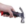 Small  Hammer Mini Stubby Hammers and Nails Tool, Bright Black Polished Head, Comfortalbe Soft Handle. 