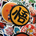 Dragon Ball Z Anime DIY Sticker Water Proof Decal Vinyl for Car Skateboard, Laptop, Luggage & Guitar – 100 Pieces. 