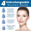 4 in 1 Beauty Facial Dermasuction Pimple Pore Blackhead Remover Vacuum Suction Device Nose Face Deep Cleansing Skin Care Facial Cleaner Tools Device Pores Acne Skin For Men And Women. 