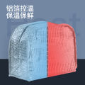 【WEJA】Cationic insulated lunch box bag for office workers and students with rice aluminum foil thickened lunch bag with large capacity portable lunch bag.. 