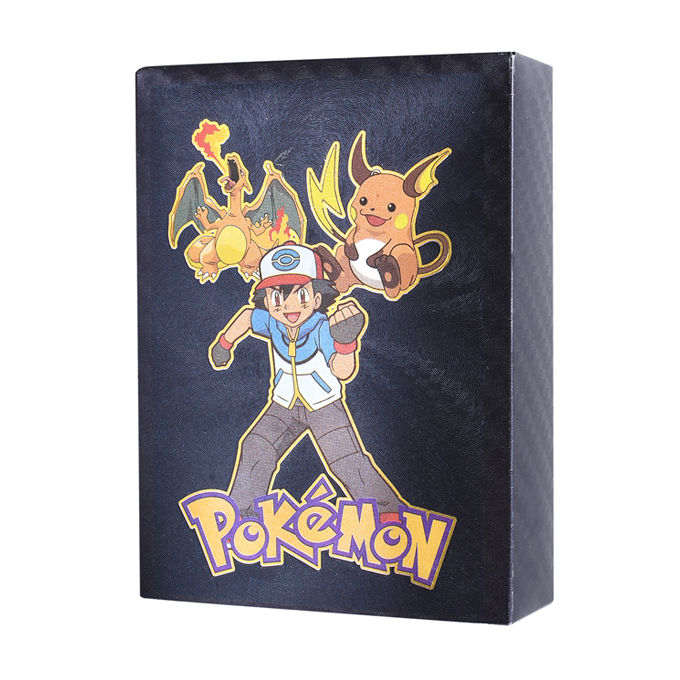 55%20Pcs%20Pokemon%20Black%20Gold%20Foil%20Cards%20Anime%20Cartoon%20Pokemon%20English%20Version%20Tcg%20Card%20For%20Fans%20Collection%20-%20Image%202