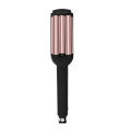 Ubeator - Triple Tube Curling Iron Ceramic Coating Rapid Heating Rollers Hair Curlers Fast Crimper for Water Waves Egg Roll-209-Pink. 