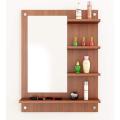 Wall Mount Dressing Table / Dresser with Mirror & Shelves. 