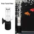 Silent Mini Water Pneumatic Filter 3-In-1 for Fish Bowl Aquarium Without PUMP. 
