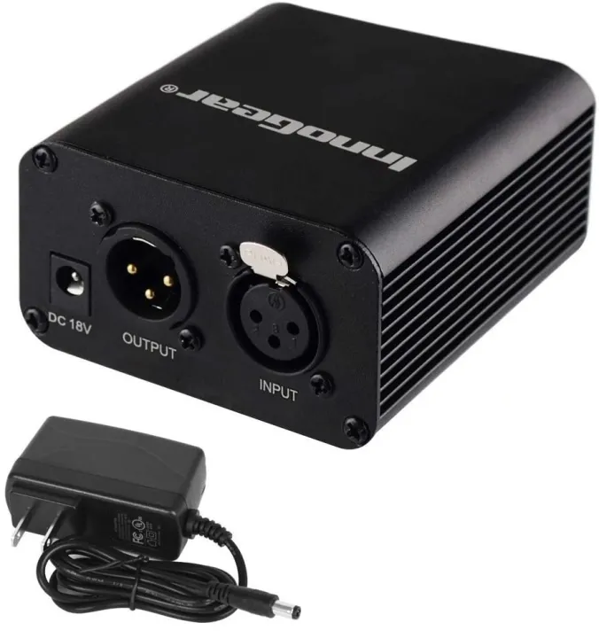 InnoGear%201-Channel%2048V%20Phantom%20Power%20Supply%20Adapter%20-%20Image%203