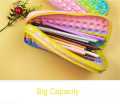 1 Piece Random Color Hello Kitty Push Pop It Bubbles Simple Dimple Stationary Bag Sensory Pencil Case Fidget Toys. 