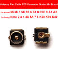 Wifi Antenna Flex Cable Signal FPC Connector Dock On Board For Xiaomi Redmi Note 2 3 4 4X 5A 7 8 K30 K40 Mi 5 5X 5S 6 6X 8 8SE 9. 
